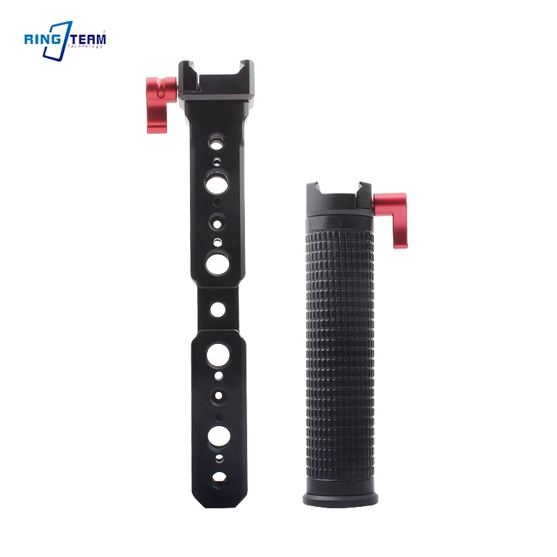 

For DJI Ronin RSC2 RS2 Pro Handheld Gimbal Extension Side Handgrip Quick Release Knob Rail Clamp Handle Grip Stabilizer Bracket