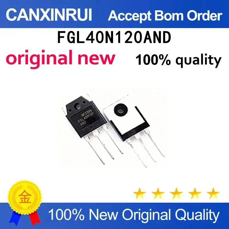 (5-100 PCS)  Brand new original FGL40N120AND FGL40N120 TO-3PL spot chip IC