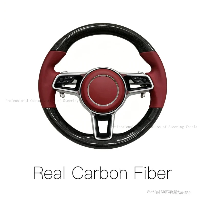 

Hot Suitable for 2008-2018 Porsche Cayenne Sport Carbon Fiber Steering Wheel