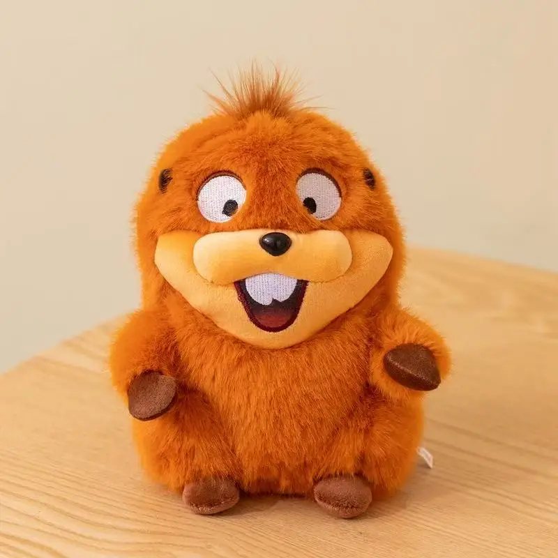 

Новейшая супермилая кукла-бобр Мейбао, плюшевая игрушка-фигурка в стиле кавай, мультяшная аниме-кукла, милый подарок на день рождения для детей.