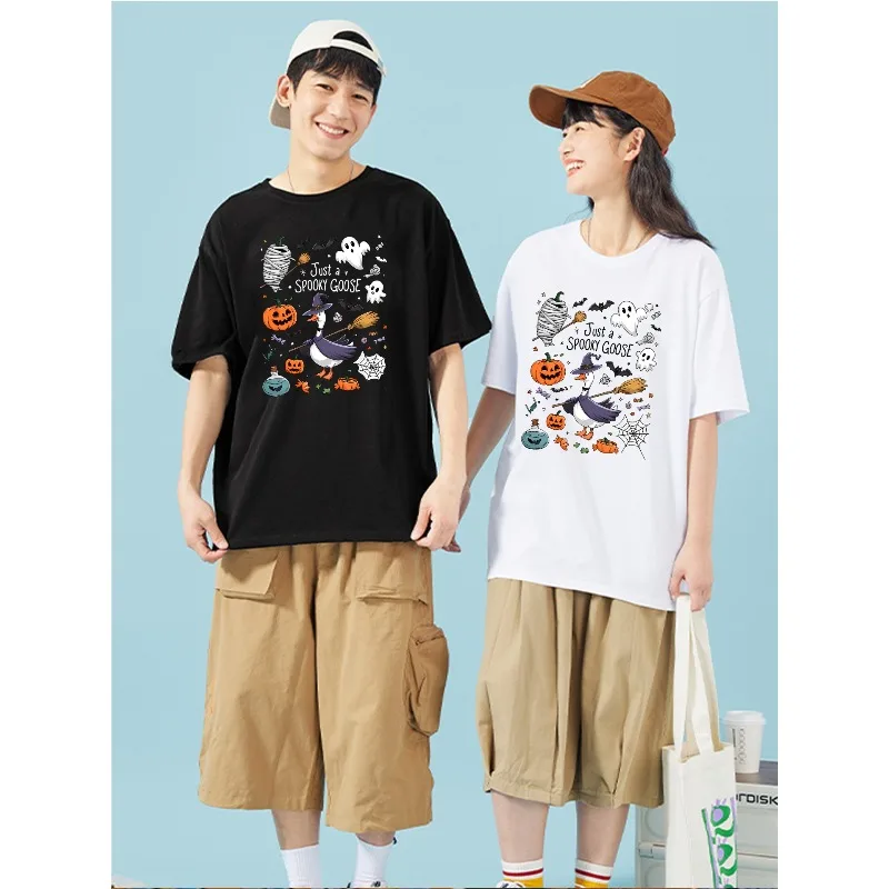 

2025 Хэллоуин Тыква Последняя футболка с 3D принтом для родителей и детей, повседневная легкая спортивная повседневная футболка