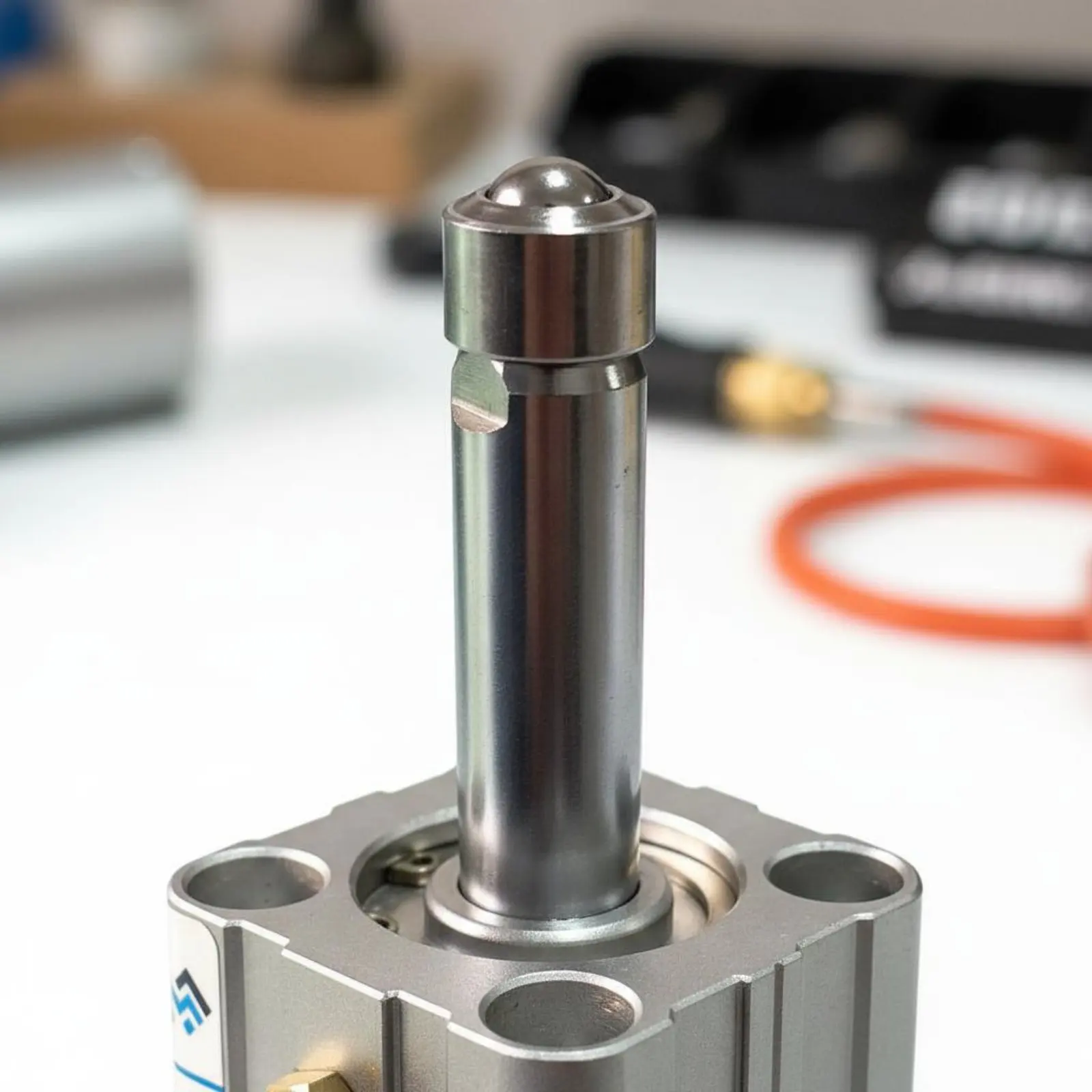 

Scissor Lift Cylinder Metal Body Safety Release Cylinder Industrial Hardware Pneumatic for Mechanics, Garage