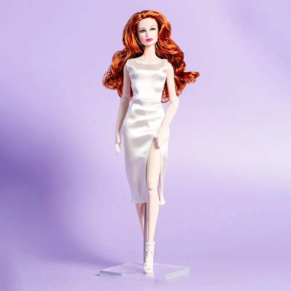 Fashion Supermodel Clothes European DIY Toy Elegant White Dress Exquisite Accessories Set For 30cm /for 1/6 BJD Dolls