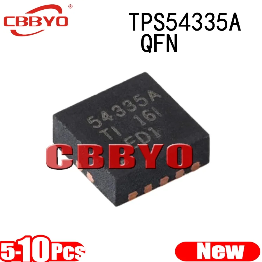(5–10 Stück) 100 % neuer TPS54335ADRCR TPS54335A 54335A QFN-10-Chipsatz