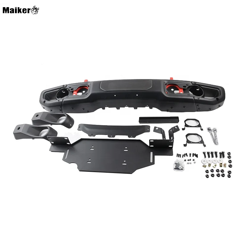 10th Anniversary bumper with Radar hole for Jeep wrangler JL 2018+ 4x4 accessory maiker manufacturer