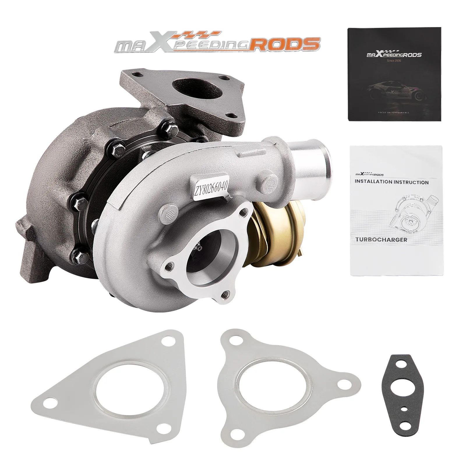 Maxpeedingrods Turbo charger for Nissan Patrol Terrano Mistral 3.0L D 99-05 ZD30ETi Oil Cooled 724639-5006S 705954