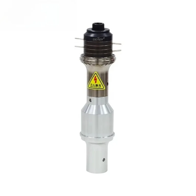 

20KHz 2000W PZT Ultrasonic Transducer Boo-ster Horn for Cutting - High Power Ultrasonic Wave Generating Dev-ice