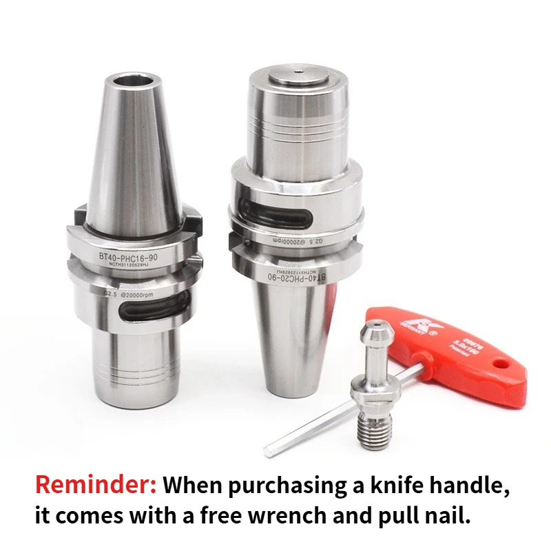 KT CNC Hydraulic tool holder BT30 BT40 BT50 PHC03 PHC06 PHC08 PHC10 PHC12 PHC16 PHC20 PHC32 collet chuck CNC lathe tools