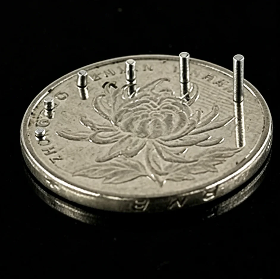 Leistungsstarker Neodym-Magnet N35 NdfeB Permanentmagnet Imanes Rund Superstark Kühlschrankmagnete DIY 1X0,5 1X1,5 1X2 1X5/10mm – Detail 5