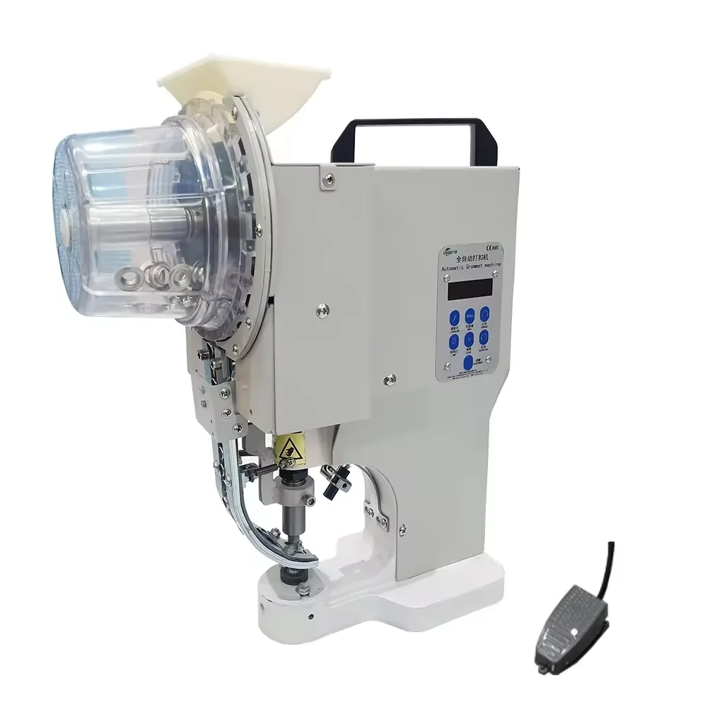 Factory Wholesale Automatic Electric Manual Grommet Punch Manual Eyelet Machine