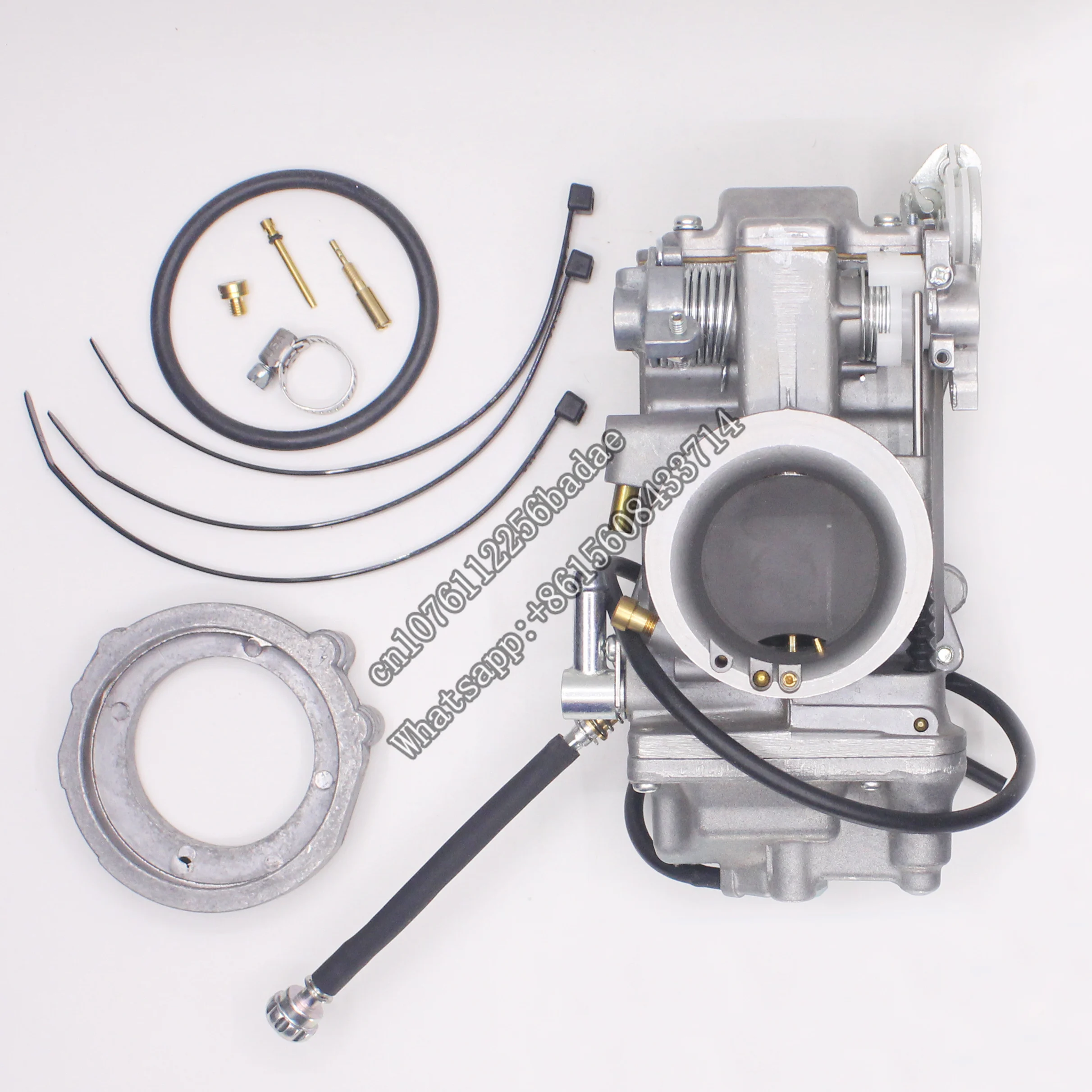 

H935 HIGHT QUALITY ALUMINUM CARBURETOR FOR HARLEY EVO HSR 42-18 42 MM EASY KIT TWIN CAM 1990-2006 "