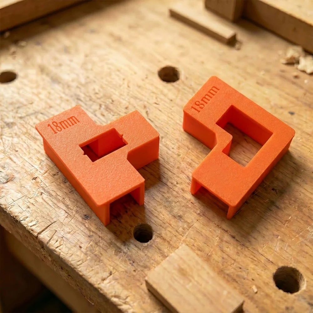 4Pcs 90-Degree Right Angle Clamps And T-Shaped Shelf Brackets  Specifically For 18mm Laminated Boards Cabinet Corner Brackets