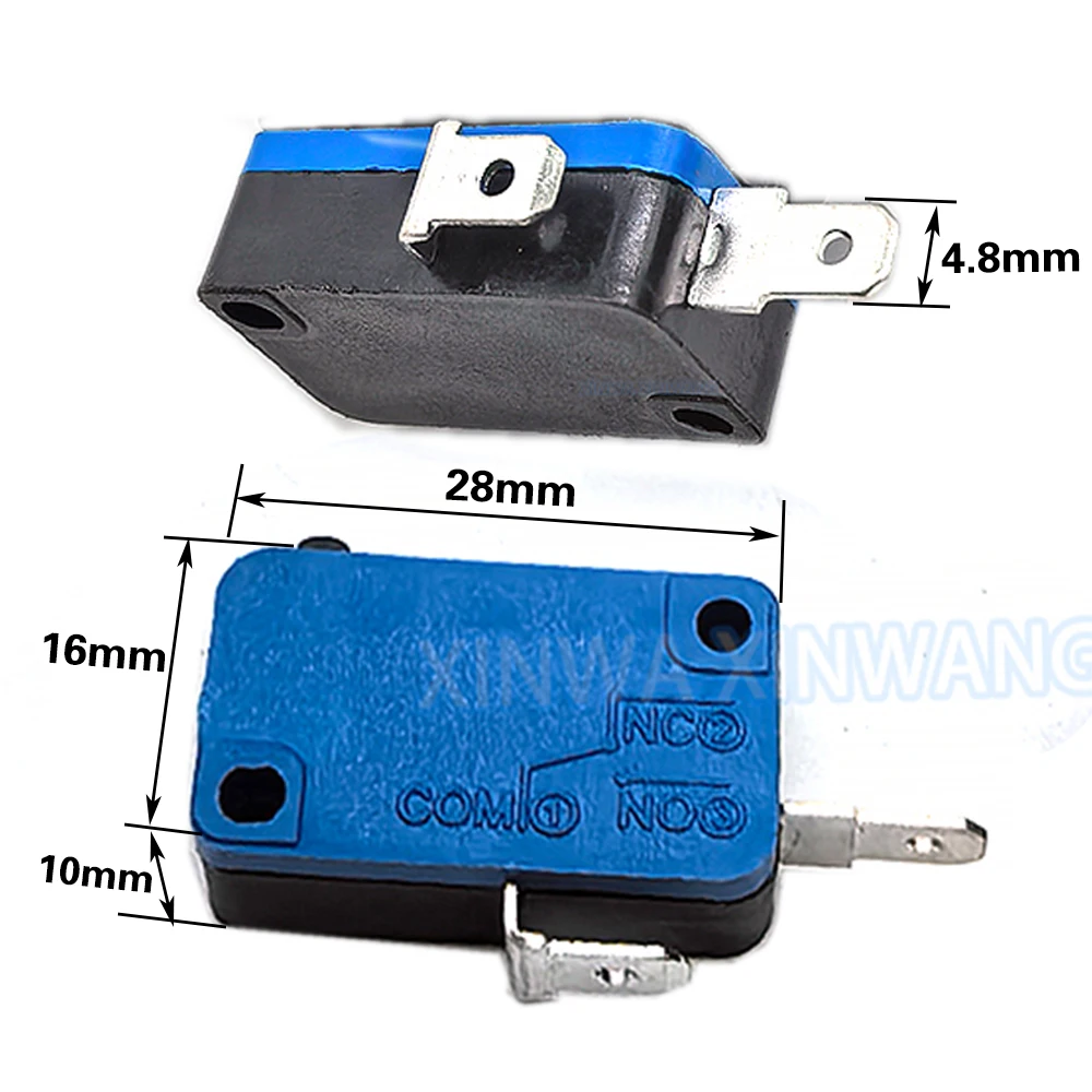 10pcs Self Reset Micro Switch Microswitch For Happ Style Joystick Zippy Replacement Push Button Controller Arcade Game Diy