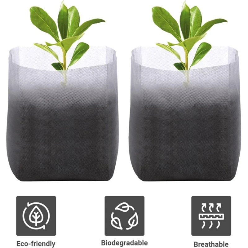 Giardino Casa Coltivazione Borse Crescenti Germinazione della Piantina Coltivare Vasi 100 pz Dropshipping
