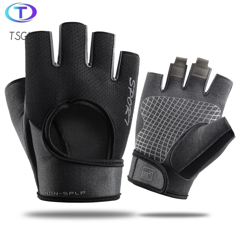 

Cycling Half Finger Gloves Women Men Summer Spring Gym Fitness Breathable Non-slip Yoga Sport Fishing Bicycle Gloves