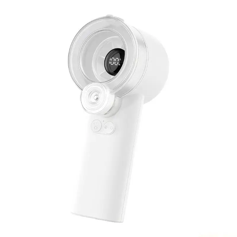 2026 New Upgrade Misting With Misting Small Handheld Rechargeable Fan Water Sprayer Handheld Fan Mist Hand Fan Cool