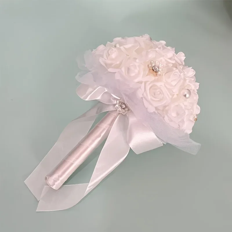 

Элегантные белые цветочные композиции, изысканные букеты, подходящие для украшения свадьбы/помолвки/вечеринки.