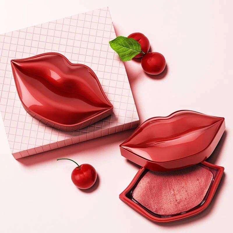 BIOAQUA Cherry Gollagen Hydrating Lip Mask Moisturizing Nourishing Anti-Drying Lightening 20pcs view 3