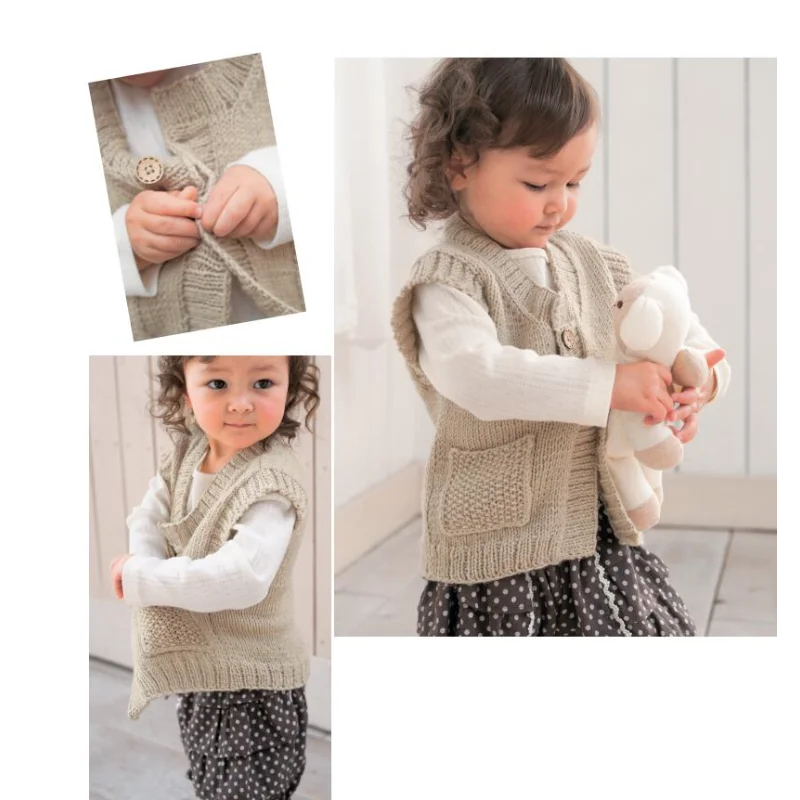 Organic Baby Yarn Knitting Patterns: DIY Gentle Sweaters for All Seasons, Easy for Beginners、All-Season Sweaters for Babies