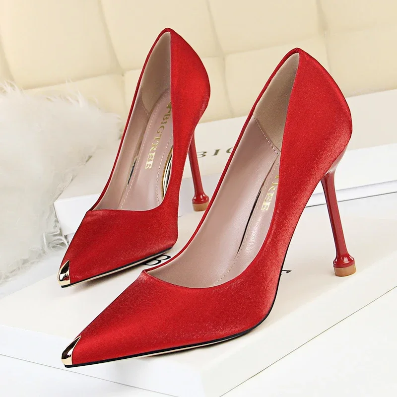 

Shoes 2023 New Women Pumps High Heels Shoes Fashion Office Shoes Stiletto Party Female Comfort Women Heels