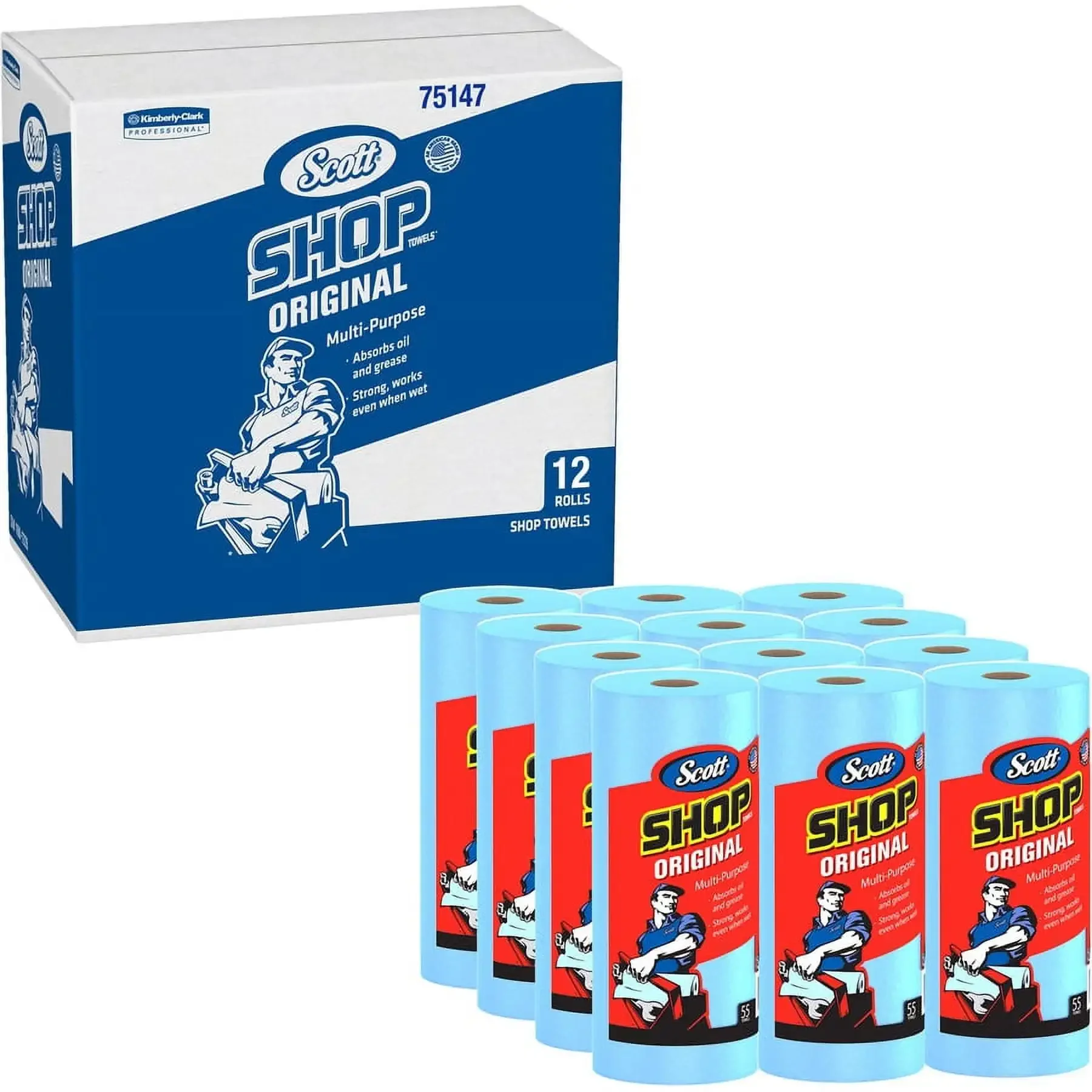 

Scott Shop Towels, Single Roll，Suitable for furniture accessories