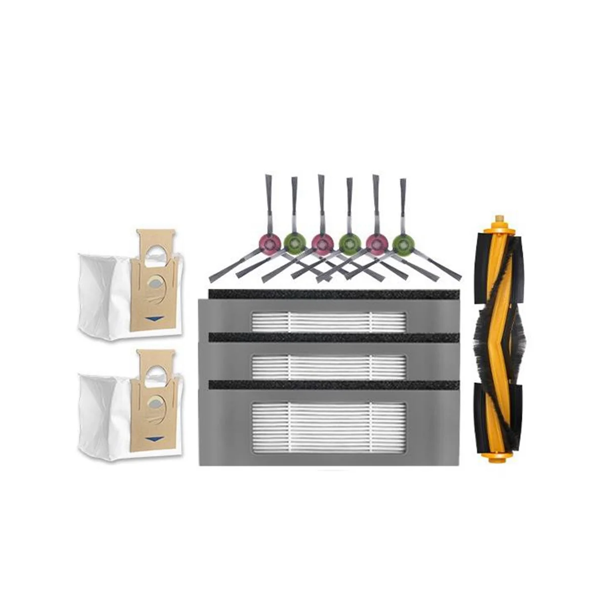 Vervangende Filterborstelset Voor Deebot N10 N10 Plus Robotstofzuiger Accessoireset