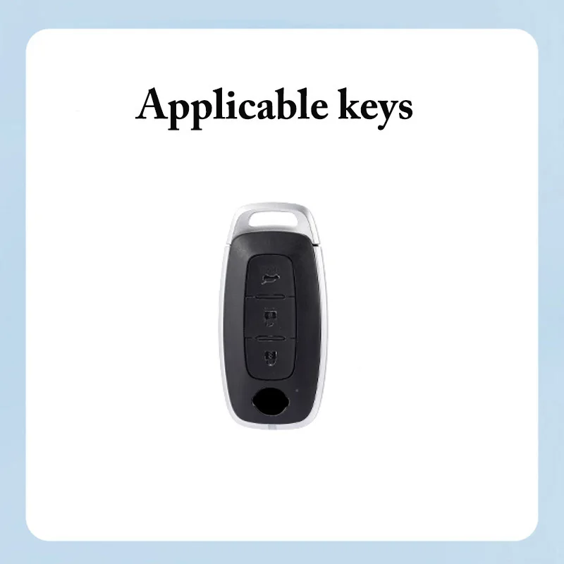 Grey TPU Car Key Case Cover For Nissan X-Trail T33 Rouge Kicks Pathfinder Rogue Versa 2023 2022 2024 Accessories
