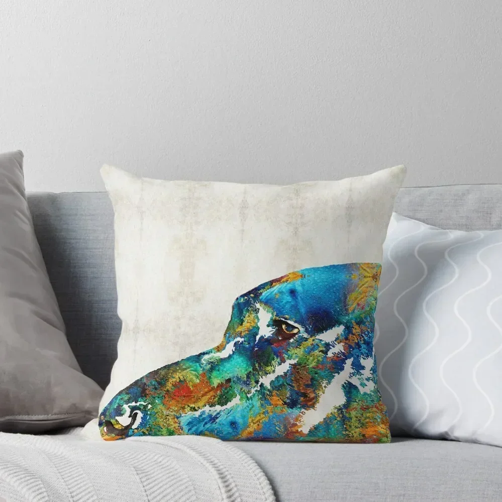 Colorful Dog Art - …