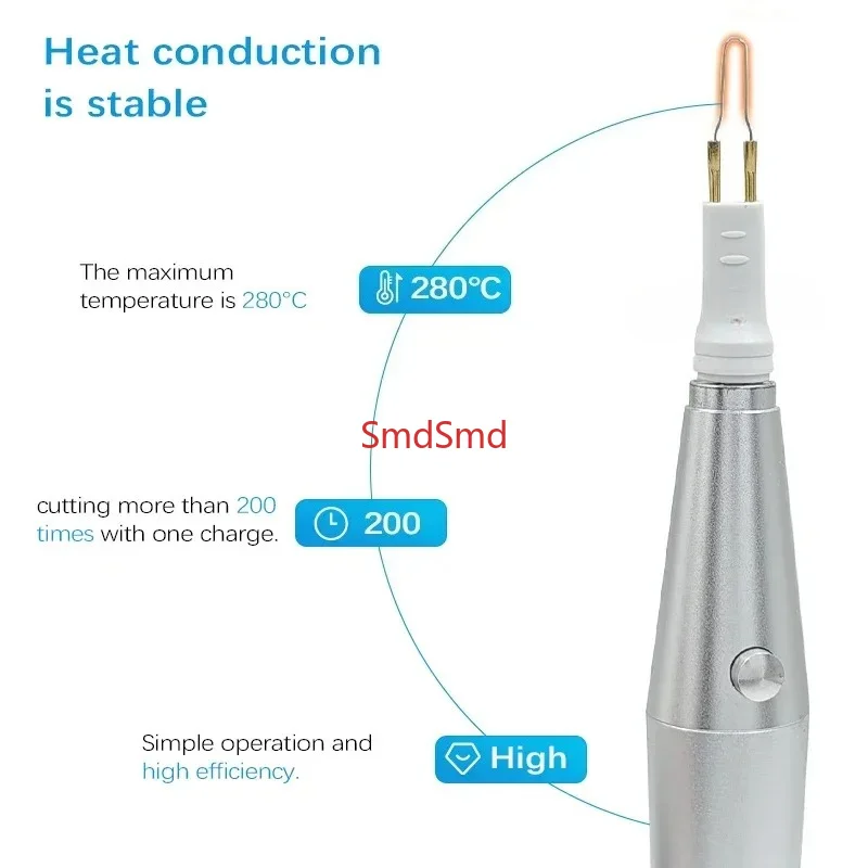 High Quality Lab Gutta Percha Cutter Rechargeable Battery Endo Cuttings Pen Fast Heatings Speed with 8 Tips