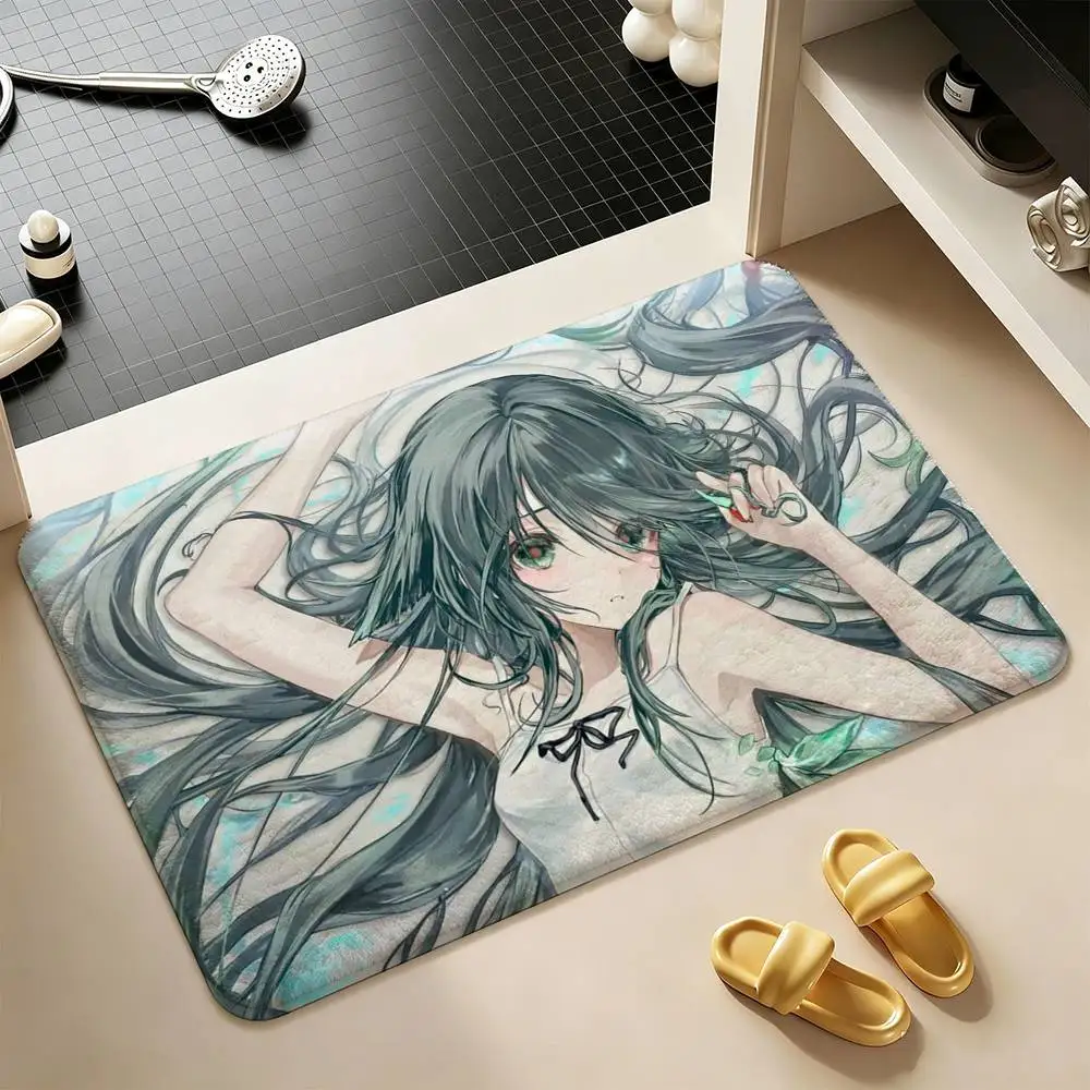 Classic Horror Game Saya No Uta New Shower Room Absorbent Small Floor Mat Soft Comfortable Decorative Foot Mat