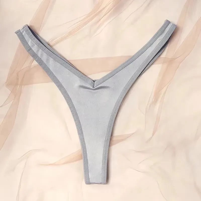 

Women Sexy V Waist Sexy Sports Thongs G-string Breathable Panties Low Waist Underwear Knicker T Pants Elastic Bikini Underpants