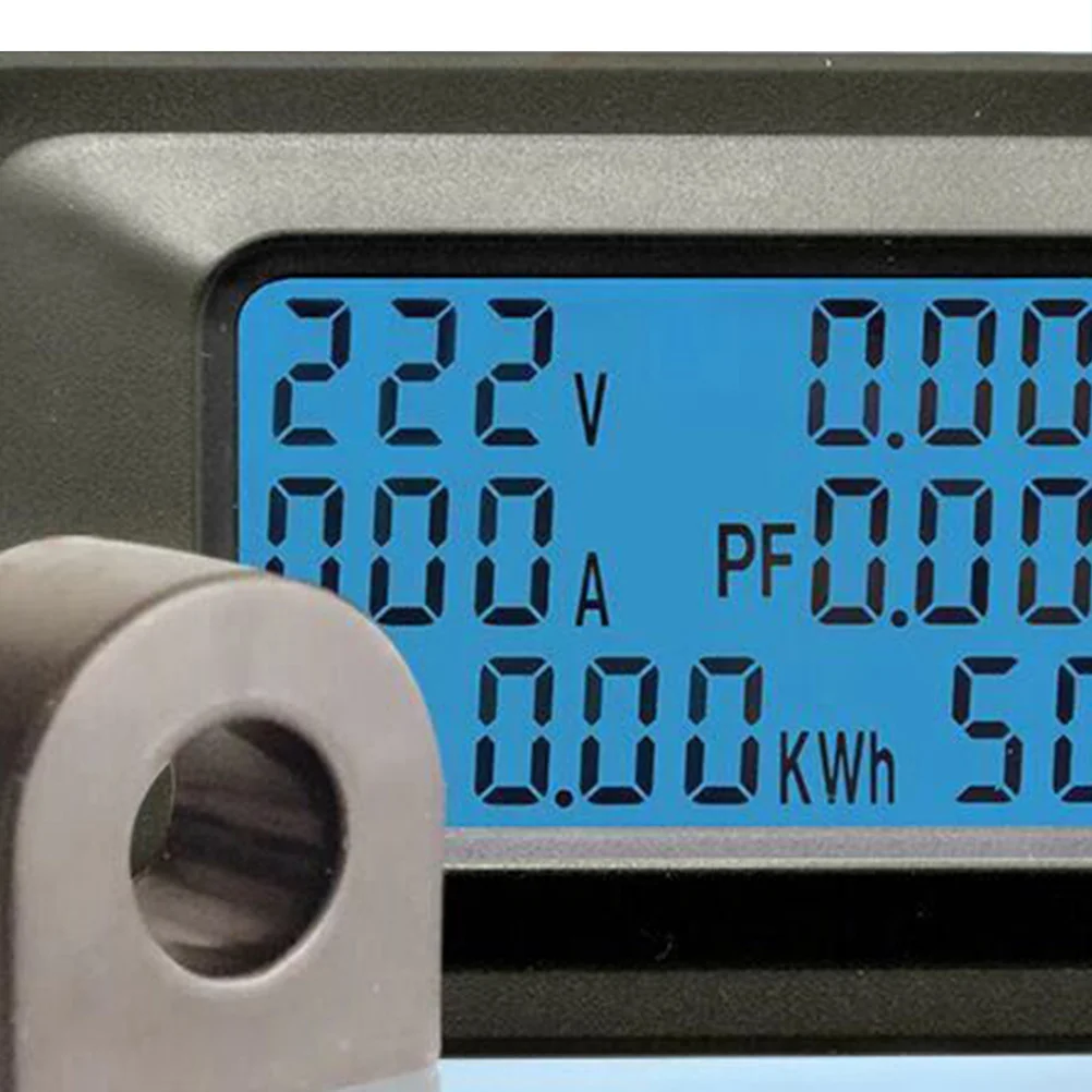 

20A 110-250V Household Energy Meter Multifunctional Digital Power Meter Voltage Current Power Factor Frequency Monitor