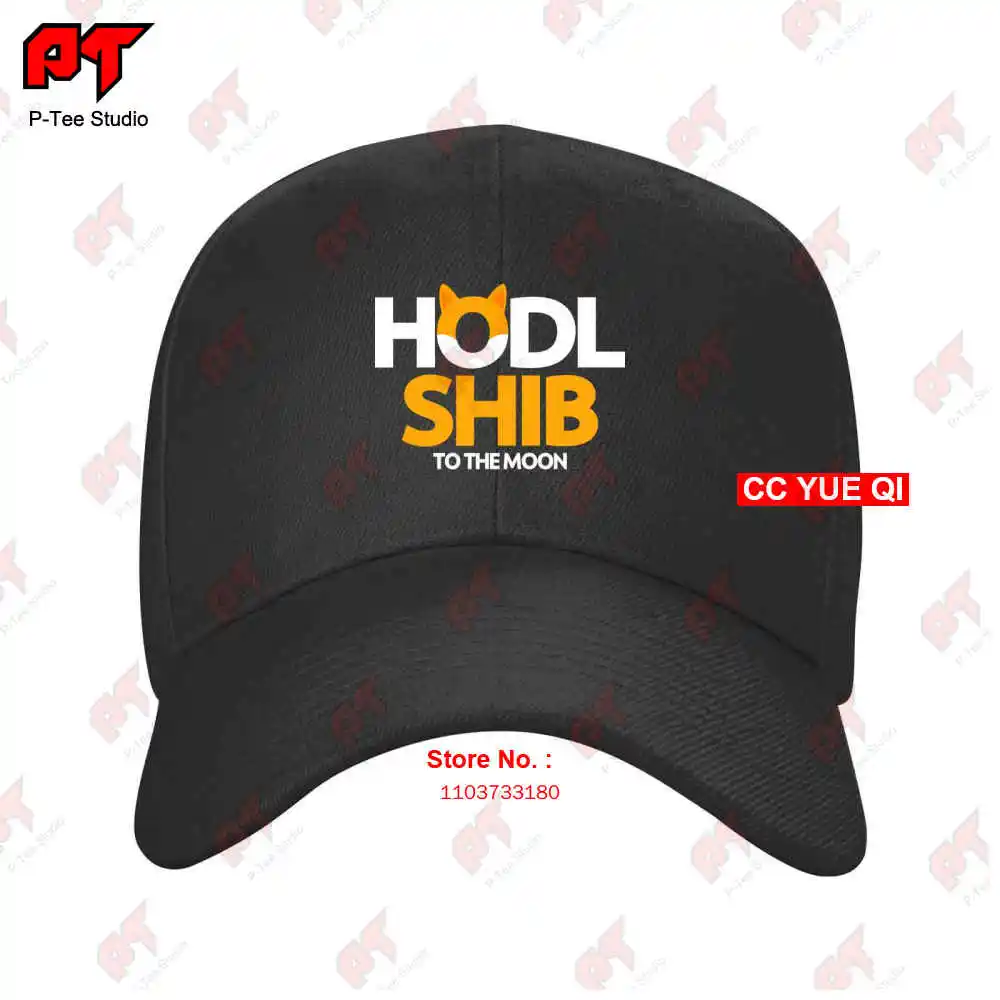 Hodl To The Moon Token Shiba Inu Crypto Baseball Caps Truck Cap EMWB