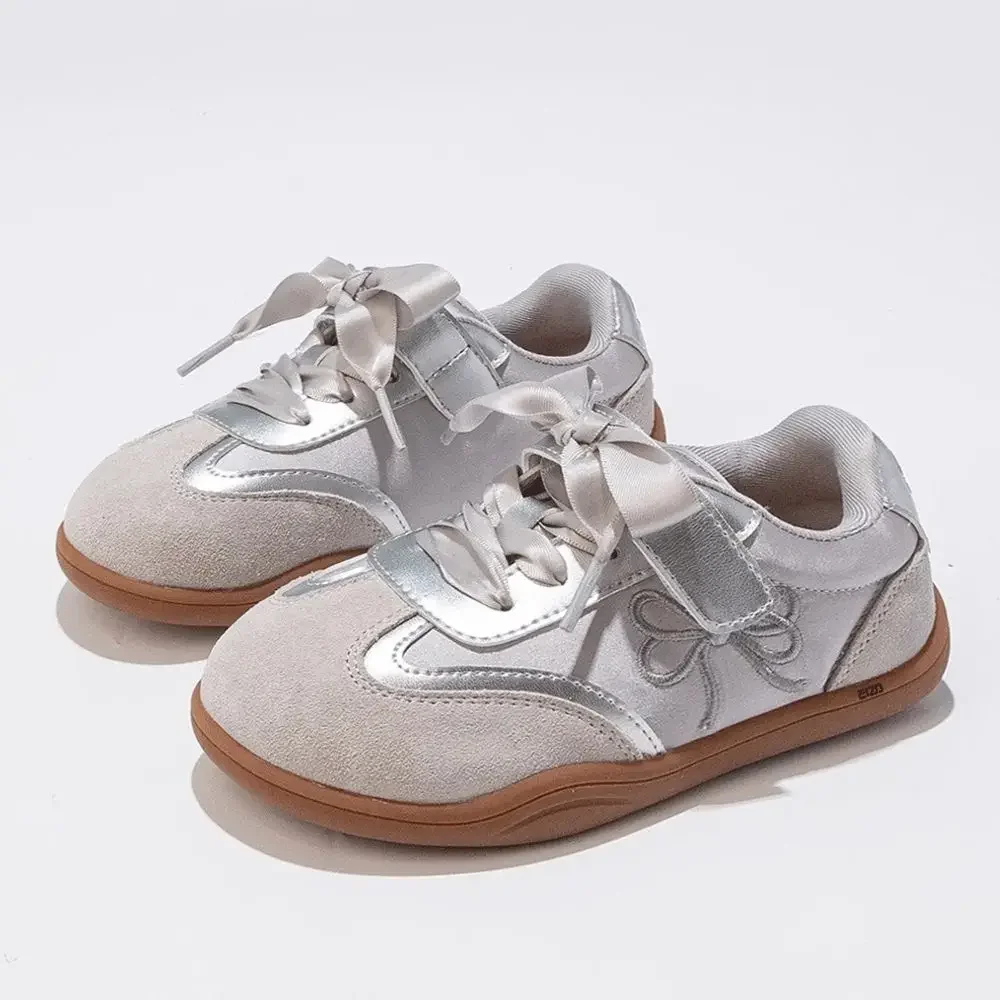Children's Board Shoes Models Gold Casual Boys Girls Training Shoes Soft Kid Baby Sneakers 2025 Children Casual Shoes