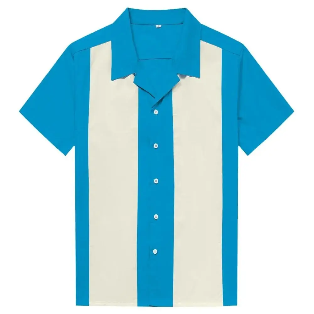 Men's Casual White Vertical Striped Button-Down Dress Shirt  Collar Fleece Lined Extra Wide Fit Autumn Fashion