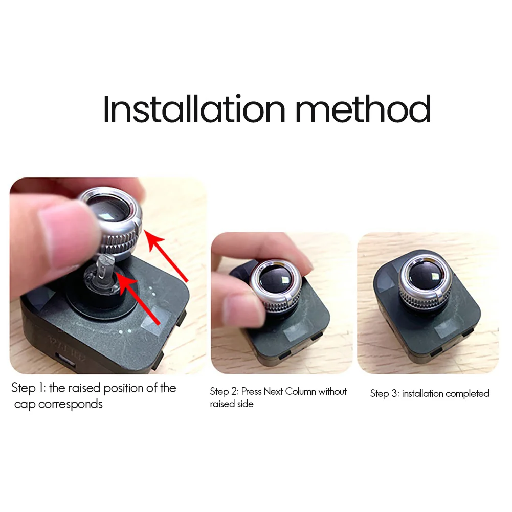 

For -Audi A4L Q5 A6 A5 Rear Mirror Knob Switch Rearview Mirror Adjustment Button Reflector Switch Adjustment Buttoncar
