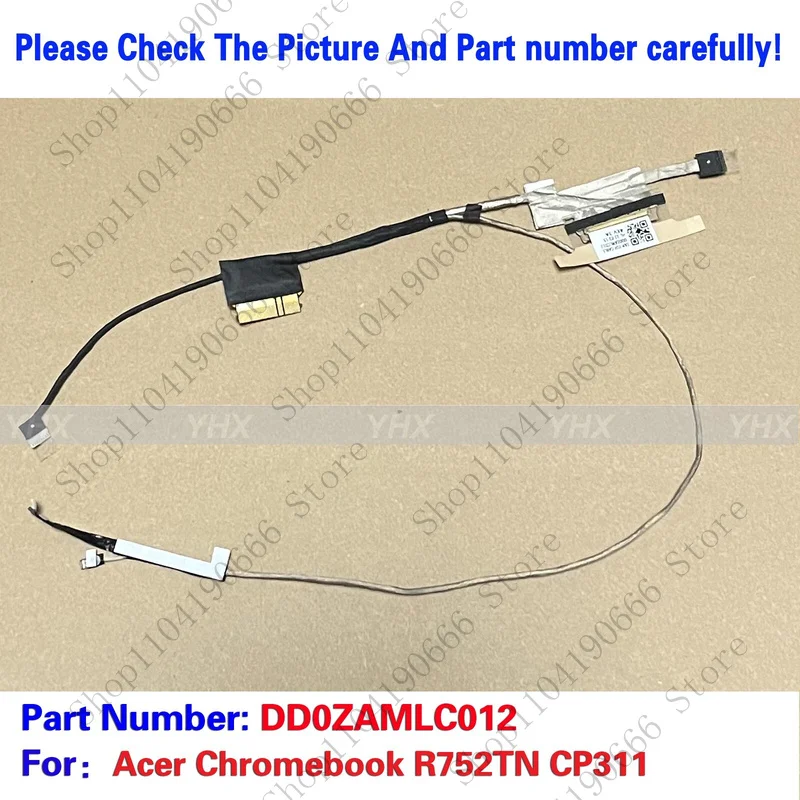 

Новые компоненты ноутбука для Acer Chromebook R752TN CP311 EDP CABLE DD0ZAMLC012.