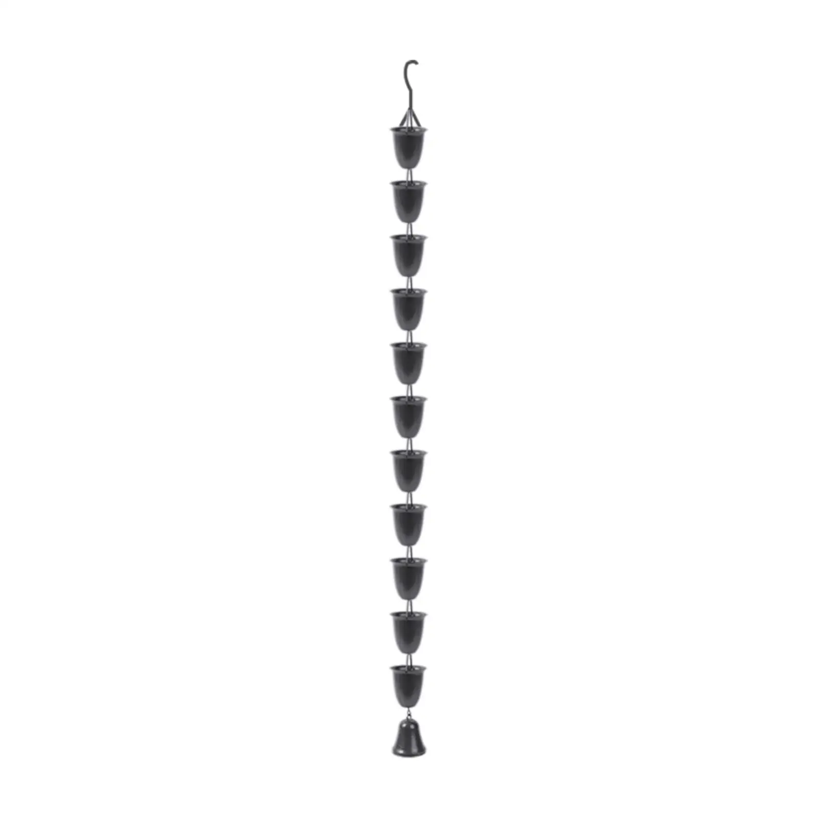 

Rain Chain for Gutter Rain Catcher System Deck Metal Outdoor for Divert Water