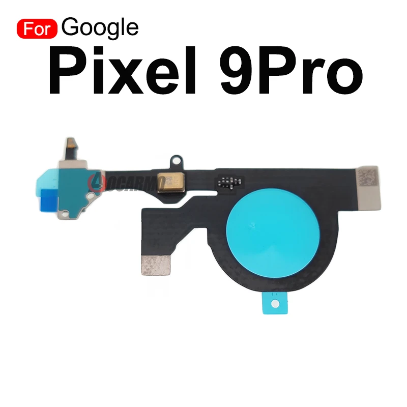 Top Noise Reduction Mic Microphone Flex Cable Replacement Parts For Google Pixel 9 / 9 Pro/ 9PROXL