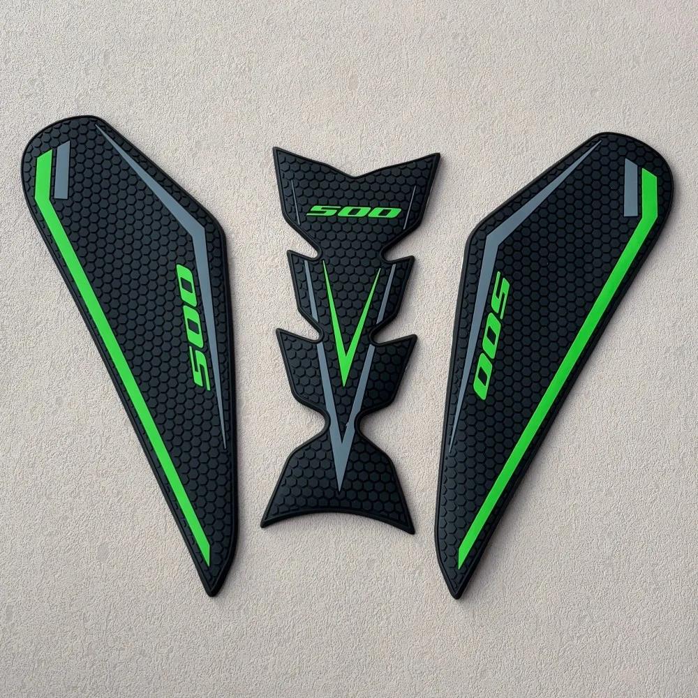 

Motorcycle Sticker 500 Fishbone Tank sticker Gas Fuel Oil Tank Pad Protector Decal Suitable for NIN500 Anti Slip Decal