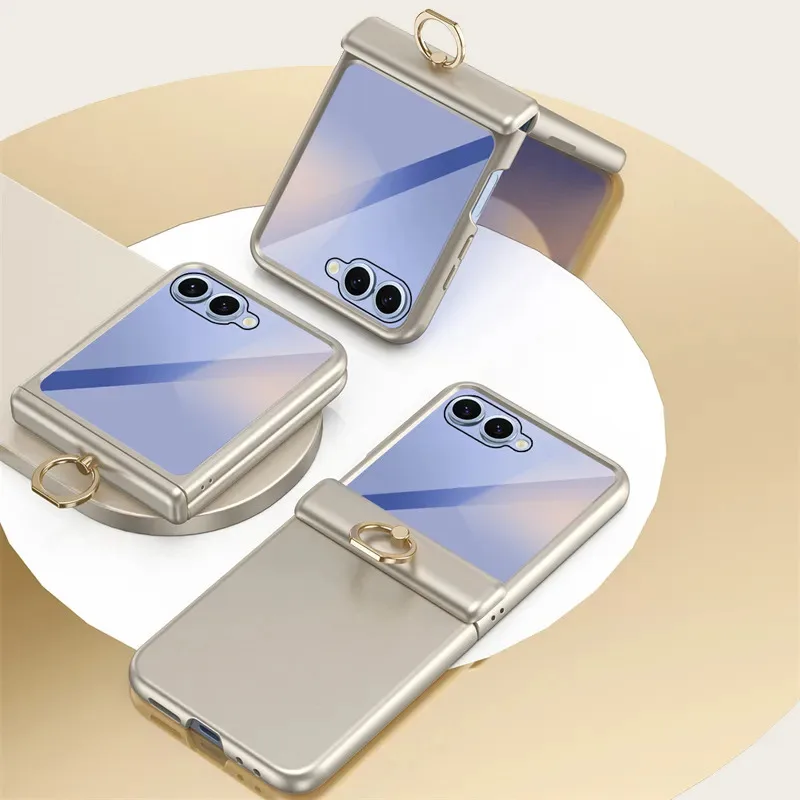 Skinlee For Samsung Galaxy Z Flip 8 5G Clear and Bright Starry Case for Anti-fall Protection For Samsung Galaxy Z Flip 8 5G Case