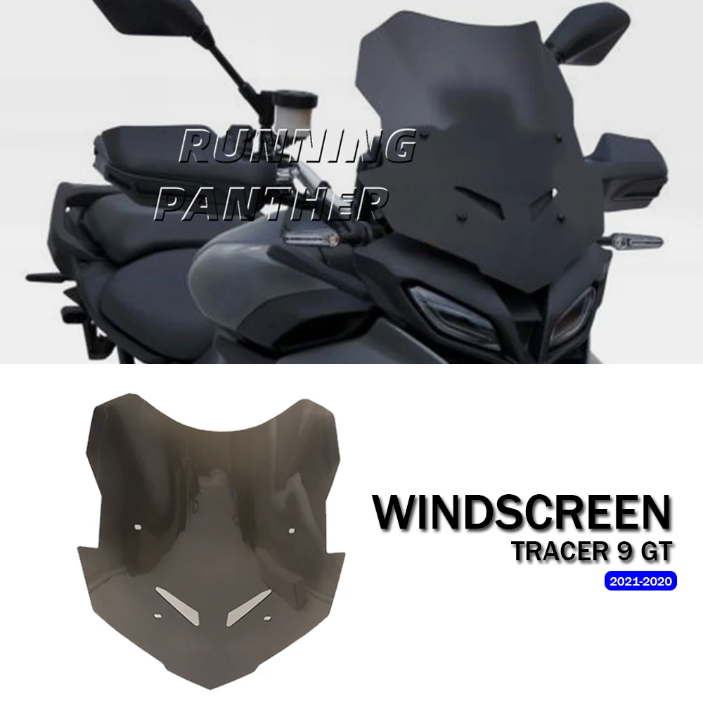 

Tracer 9 Windscreen Windshield Fit For YAMAHA Tracer9 TRACER 9 GT 2021 2022 - TRACER 900 Wind Shield Screen Protector Parts
