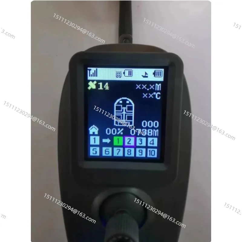 Wireless Sonar Detector TF520, 300 Meter Range Portable Sensor for Marine Depth Measurement