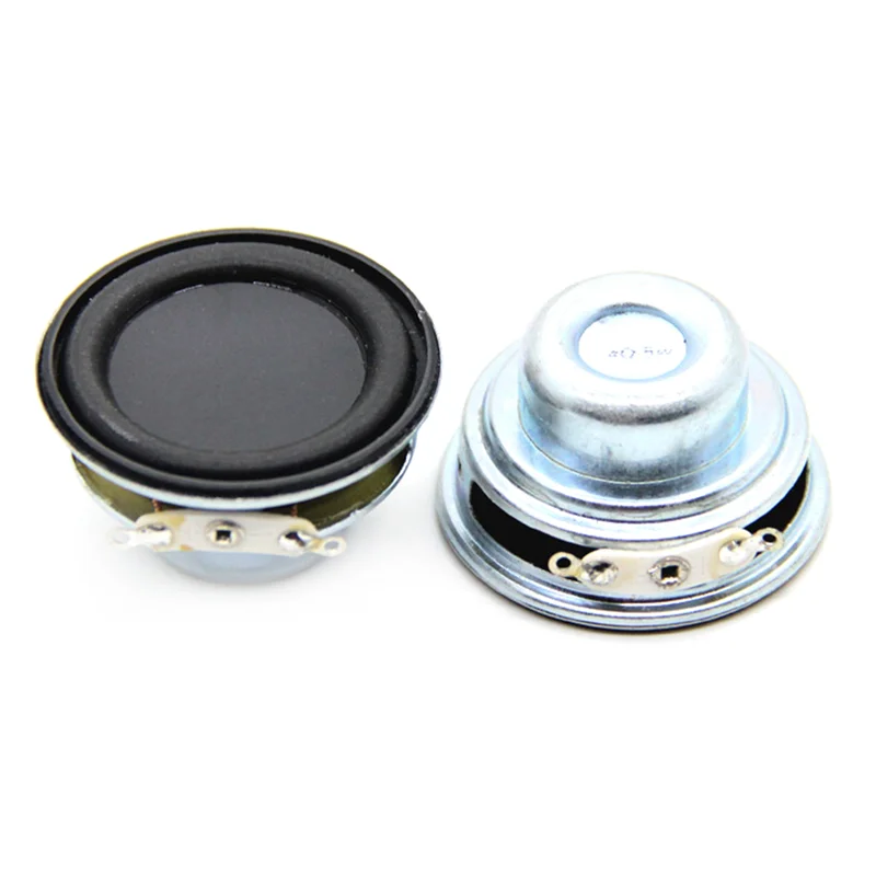 2 pçs alto-falante de áudio 4Ω 5w 40mm 1.5 Polegada alto-falante multimídia gama completa alto-falante diy som mini alto-falante para home theater