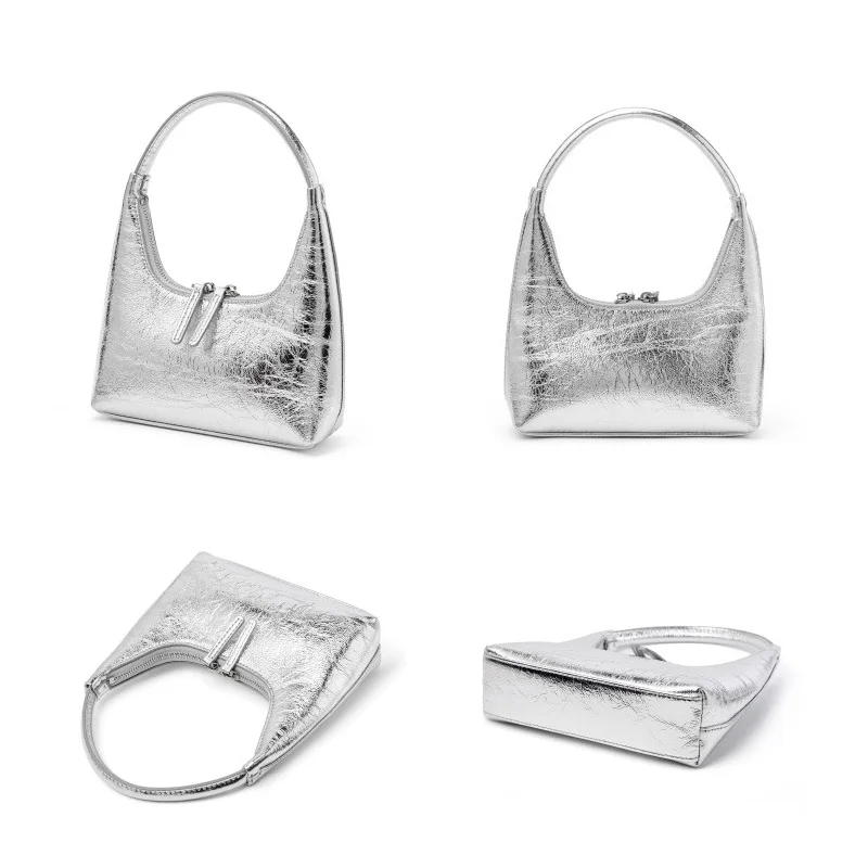 Jonlily Women Genuine Leather Shoulder Bag Female Fashion Handbag Totes Small Underarm Bag Casual Daybag Purse -KG1914