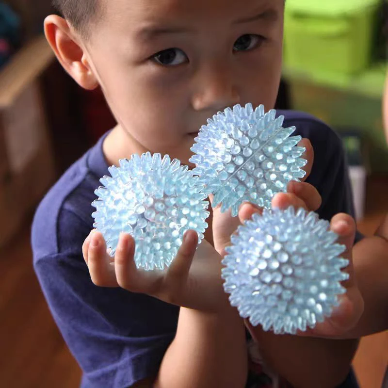 3PCS Sensory Balls สําหรับเด็ก 7 ซม.Acupressure นวดกดจุด Occupational Therapy ของเล่นออทิสติกความเครียด Release ของขวัญ Kinderspielzeug