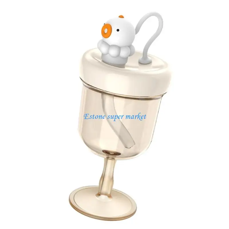 

090B 180ml Lovely Baby Water Cup for Kids Birthday and Holiday Parties High Footed Drinking Bottle Feature Large