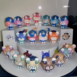 Suplay Genshin Impact Melusine Series Mini Bean Blind Bags Creative Collectible Cute Figures Blind Box Stock Ready Fast Shipping