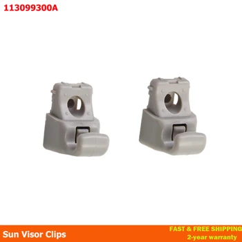 2 pezzi per Tesla Model 3 2017-2020 gancio per visiera parasole clip di ricambio per visiera parasole 113099300A 1130993/00-a
