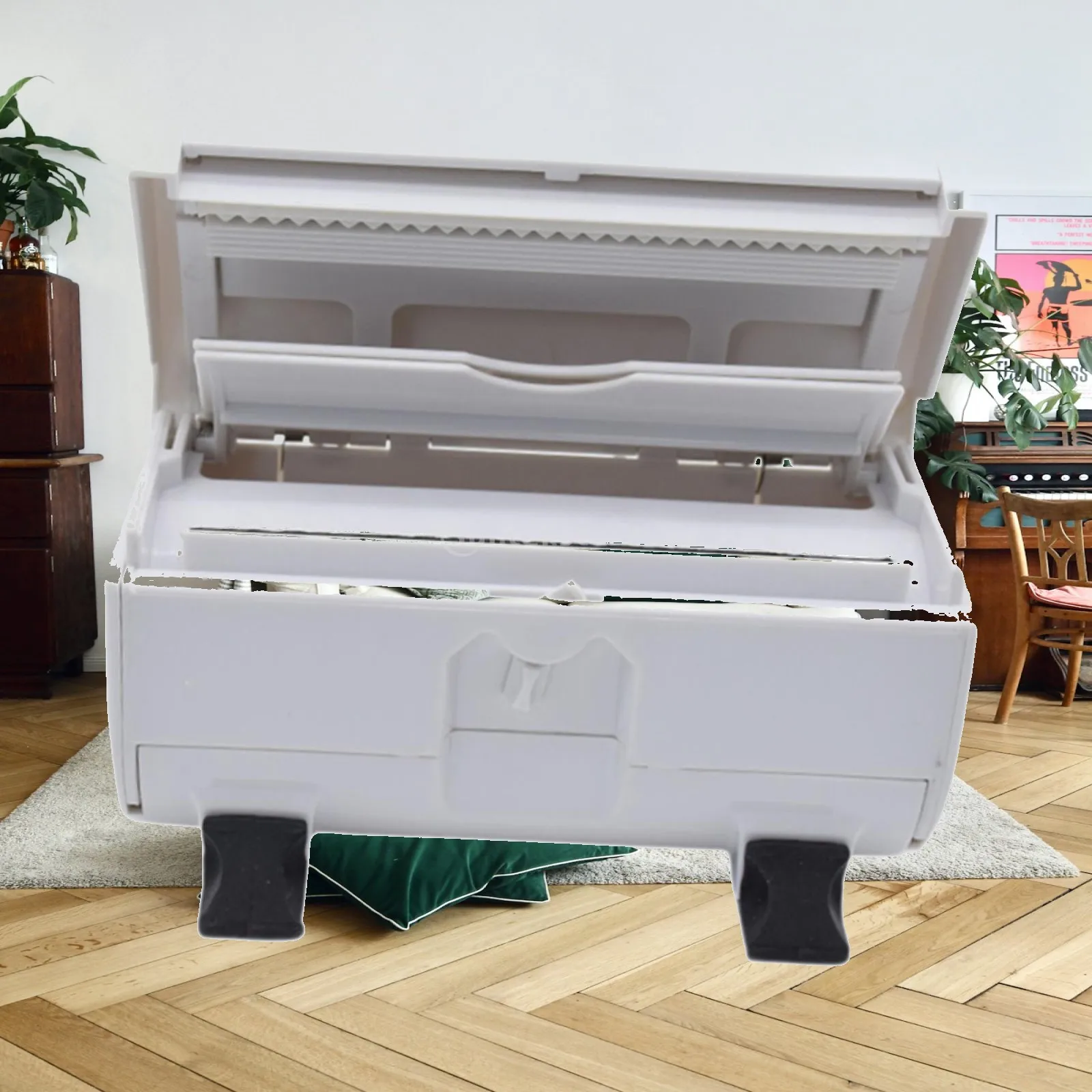 Hairdressing Foil Dispenser Cutter Multifunctional for Aluminum Foil 6.7x3.9x3.9inch